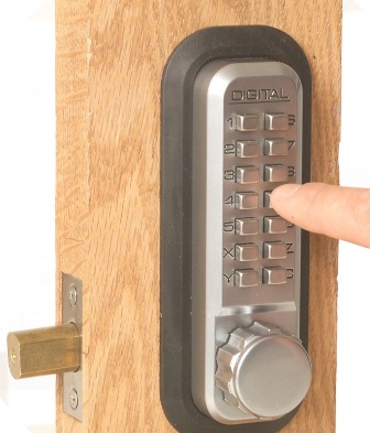 Mechanical Keyless Deadbolt, Single Sided, 2210, Oil Rubbed Bronze