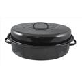 Home Basics EC00791 15 In. Enamel Roaster, Home Basics EC00791 15 In. Enamel Roaster,