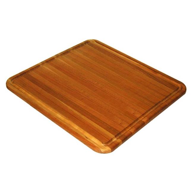Just JCB-21717 16 x 16 in. Hardwood Cutting Board Fits for Stainless Steel Si...