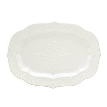Picture of Lenox 844445 FRENCH PERLE WH DW LG SRV PLATT 18.5 - Pack of 1
