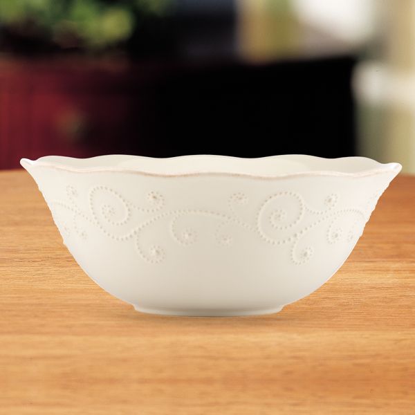Picture of Lenox 822963 French Perle White Serving Bowl