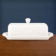 Picture of Lenox 826012 OPAL INN CRV DW COVERED BUTTER DISH - Pack of 1