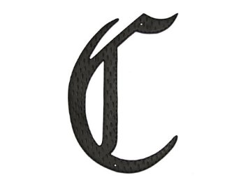 24 In. Decorative Home Accent Monogram C