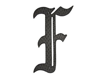 HAM-24-F 24 In. Decorative Home Accent Monogram F