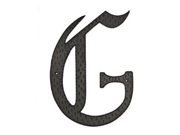 HAM-24-G 24 In. Decorative Home Accent Monogram G