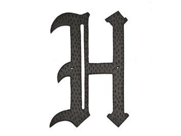 HAM-24-H 24 In. Decorative Home Accent Monogram H
