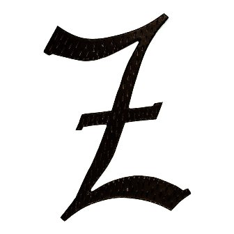 HAM-24-Z 24 In. Decorative Home Accent Monogram Z