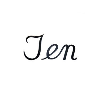 SHN-10sm Small Script Modern House Number Ten