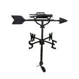 200 Series 32 In. Black And White Classic Car Weathervane