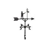 200 Series 32 In. Black Lamplighter Weathervane
