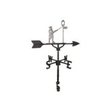 WV-290-SI 200 Series 32 In. Swedish Iron Lamplighter Weathervane