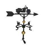 300 Series 32 In. Deluxe Black Motorcycle Weathervane