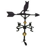 300 Series 32 In. Deluxe Black Owl Weathervane