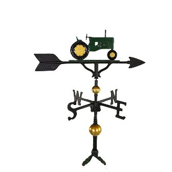 300 Series 32 In. Deluxe Green Tractor Weathervane