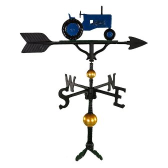 300 Series 32 In. Deluxe Blue Tractor Weathervane