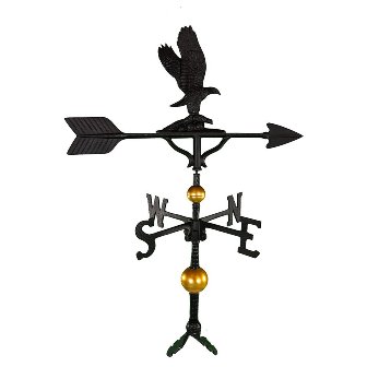 300 Series 32 In. Deluxe Black Eagle Weathervane