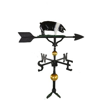 300 Series 32 In. Deluxe Color Pig Weathervane