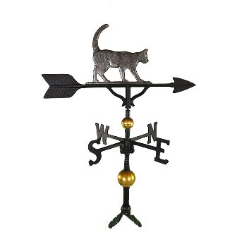 300 Series 32 In. Deluxe Swedish Iron Cat Weathervane