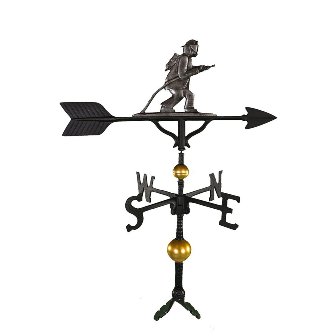 300 Series 32 In. Deluxe Swedish Iron Fireman Weathervane