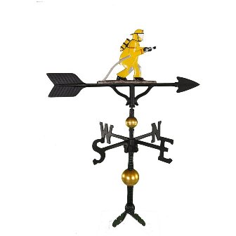 300 Series 32 In. Deluxe Color Fireman Weathervane