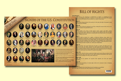 Picture of Painless Learning SOC-1 Signers Of The Constitution Placemat - Pack of 4