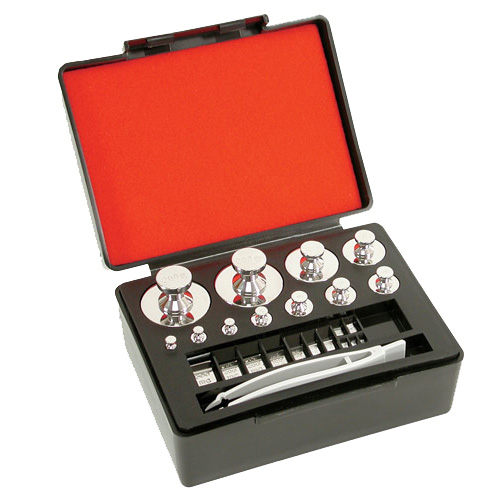 Calibration Mass Set, Astm Class 1 With Cert, 100 G - 1 Mg