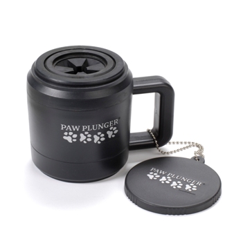 Picture of Paw Plunger PAW331 Paw Cleaner for Dog and Pets- Petite- Black