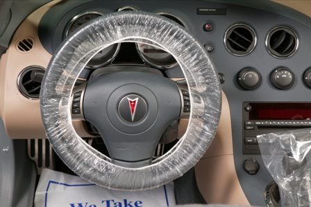 Fb-P9943-33 Double Band Steering Wheel Covers - 500 Per Box