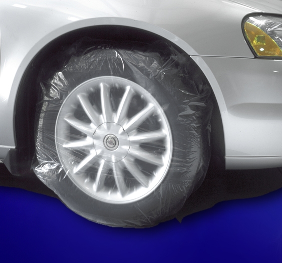 Large Tire Masker Paintable & Contoured - 50 Roll