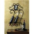 Zingz & Thingz 57071196 Flourish Wall Wine Rack Zingz & Thingz 57071196 Flourish Wall Wine Rack