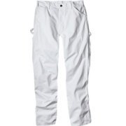 1953WH 42 32 Mens White Drill Painters Pant- 42 - 32