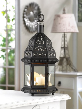 Picture of Zingz & Thingz 57071084 Moroccan Birdcage Candle Lantern