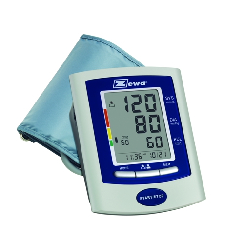 Picture of Zewa UAM-880 Deluxe Automatic Blood Pressure Monitor with Advanced Average Function