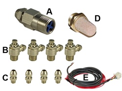 Picture of AirBagIt AIR-ENGINE-8J 0.38 In. Fitting Pack 4 Dual Manifold Valves