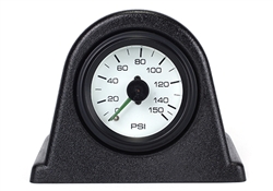 Picture of AirBagIt AIR-GAUGE-POD-01 1-Gauge Pod With 1-Dual Needle Air Pressure Gauge