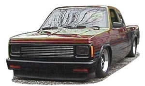Picture of AirBagIt BIL-CH-103 Billet Grille 1982-1993 Chevrolet S10 Cv07059Ga