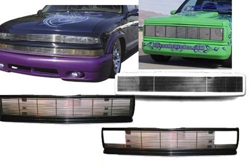Picture of AirBagIt BIL-CH-106 Billet Grille 1982-1994 Chevrolet S10