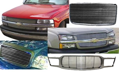 Picture of AirBagIt BIL-CH-111 Billet Grille 1994-1997 Chevrolet S10