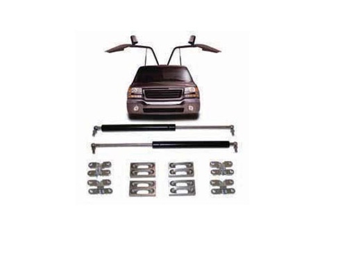 Picture of AirBagIt DOOR-GULLWING Gullwing Doors Comes With 4 Precision Hinges And 2 Struts As Shown Gull Wing