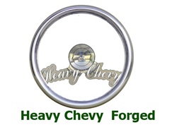 Picture of AirBagIt SW-HEAVY CHEV-X Heavy Chevy Full Wrap Billet Steering Wheels