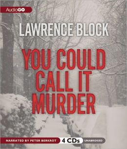 You Could Call It Murder - Audiobook CD