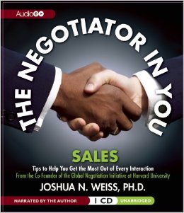 The Negotiator In You-Sales - Audiobook CD