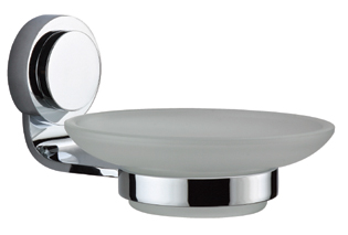 Dawn Kitchen 9301S Glass Soap Dish With Circle Series Holder