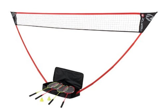 Picture of Zume Games OD0006W The Portable Instant Badminton Set