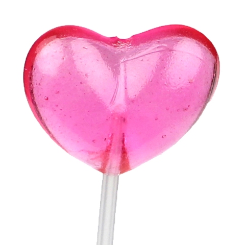 Picture of Sparko Sweets P9400Mh Heart Lollipops- 1-pack with 120 Pieces