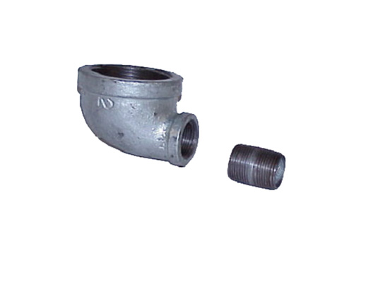 Reducing Elbow 2 X 0.75 in.Galvanized 90 Degree