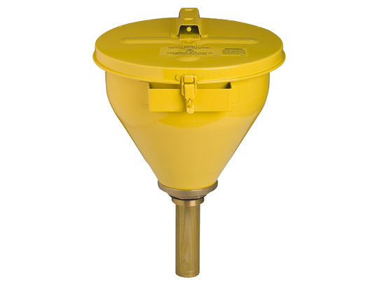 Justrite 08227 Funl Assembly Yell With 6 in. Flame Arrest -  Justrite Mfg