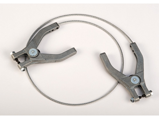 Justrite 08499 Ground Wire With 2 Clamps
