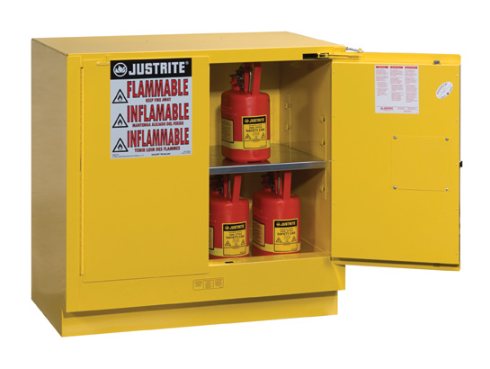 Picture of Justrite 892320 22G Uc Cabinet Yellow Flam Extension