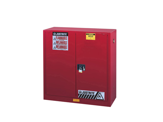 Justrite 893031 40G Cabinet Red Safe Extension